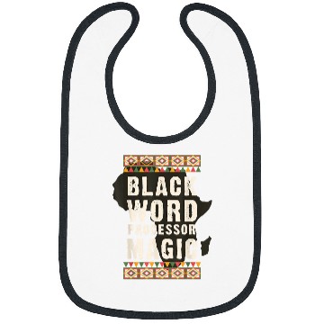 Discover Black Word Processor Magic Juneteenth Black History Bibs
