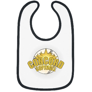Discover Concord Softball Starburst Bibs