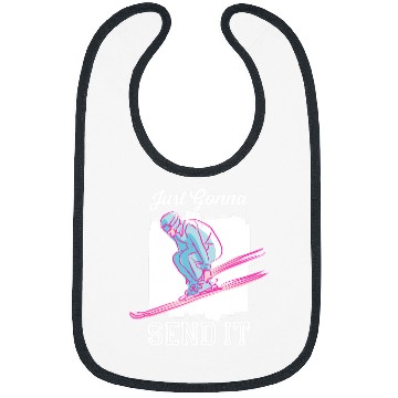 Discover Skiing Ski Just Gonna Send It Snowboarding Bibs