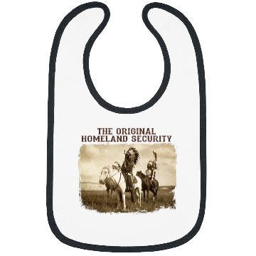Discover Homeland Security Native American Bibs