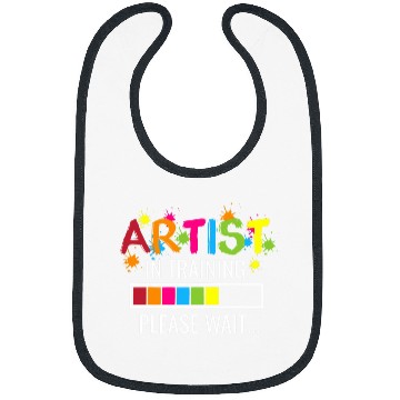 Discover Artist In Training Please Wait For Art Teacher Painter Bibs