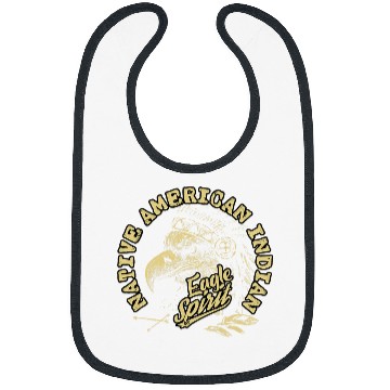 Discover Eagle Spirit Native American Indian Bibs