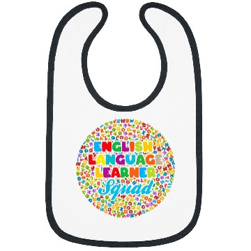 Discover ELL Squad School Teacher Assistant English Language Learner Bibs