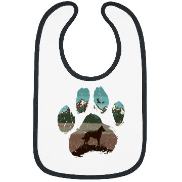Discover Belgian Malinois Paw Mom Dad Dog Lover Women Bibs