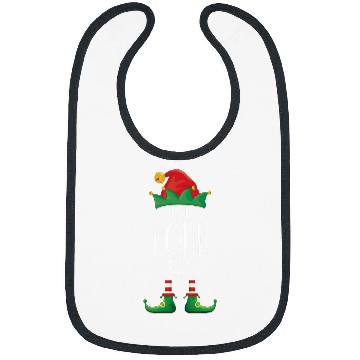 Discover Robin Elf Funny Family Matching Group Christmas Party Elf Bibs