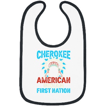 Discover Cherokee American Indian First Nation Bibs