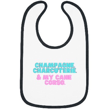 Discover Cane Corso Gft Dog Mom Champagne Bibs