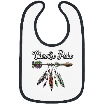 Discover Cherokee Pride Feathers Native American Bibs