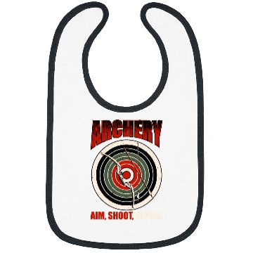 Discover Funny Archery Aim Shoot Repeat Bow Shooting Archer Bibs
