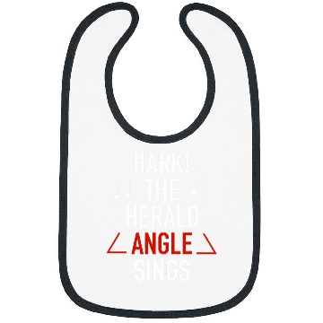 Discover Funny Geometry Christmas Math Angles Pun Geek Bibs