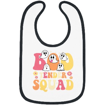 Discover Bootender Squad Groovy Halloween Bartender Funny Bibs