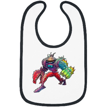 Discover Chowderhead 2Cool Clam Lobster Superhero Art Bibs