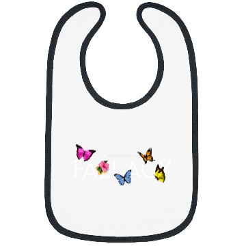Discover Impossible is a    Fallacy Hibiscus and Butterfly Bibs
