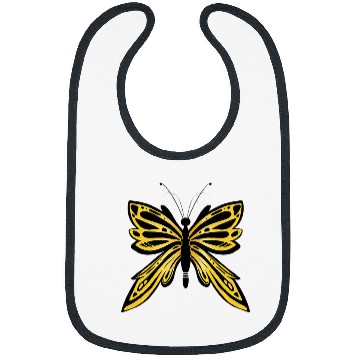 Discover Monarch Butterfly Cute Monarchs Design Bibs