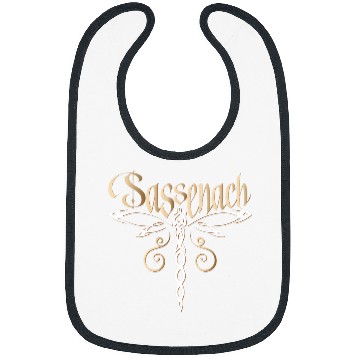 Discover Sassenach Dragonfly 2Beige 2Scottish Gift Bibs