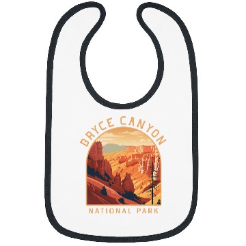 Discover Bryce Canyon National Park vintages Camping Hiking Retro Bibs