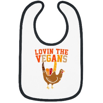 Discover Lacrosse Gift Lovin Vegans 2Gobble Til You Wobble 2Feast Mode Bibs