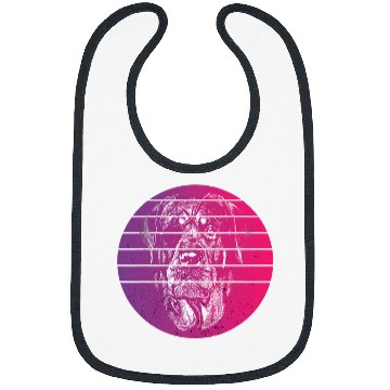 Discover Dog Rottweiler Eyepatch Bibs