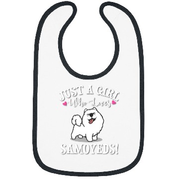 Discover Dog Samoyed lover 2 Bibs