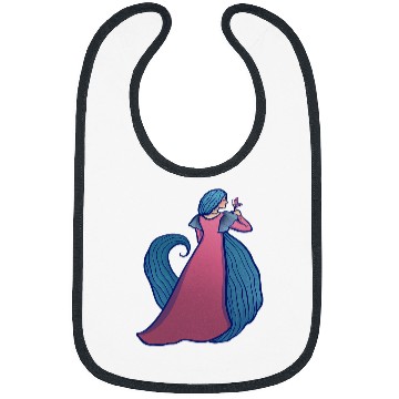 Discover Butterfly Spring Goddess Art Bibs