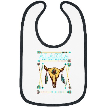 Discover Bull Skull Alaska Native American Alaska Tribal Art Bibs