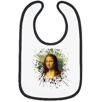 Discover Famous vintages Fine Art Mona Lisa Bibs