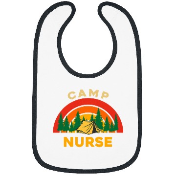 Discover Funny Camp nurses Matching nurses Camping Lover Summer Camp Bibs