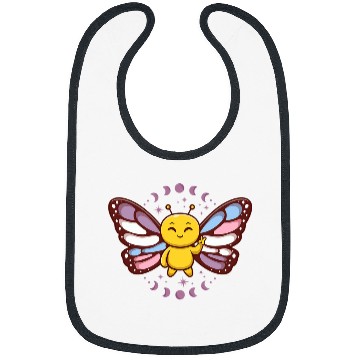 Discover Intersex Monarch Butterfly Subtle Discreet Pride Month Bibs