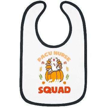 Discover Pacu nurses Gobble Squad Turkey RN Thanksgiving Matching Bibs