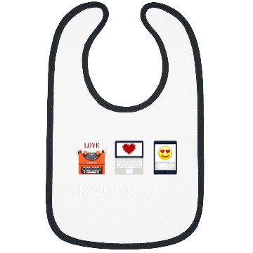 Discover Funny Valentines Evolution of Love Bibs