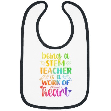 Discover Science Technology Engineering Math STEM Teacher Bibs