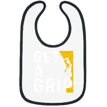 Discover Get A Grip Rock Climbing Adventures Lover vintages Style Bibs