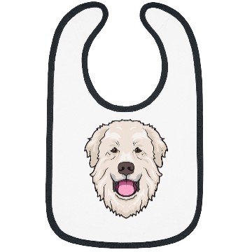 Discover Great Pyrenees Cute Dog Face Bibs