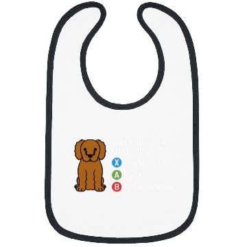 Discover Goldendoodle Controls Dog Bibs