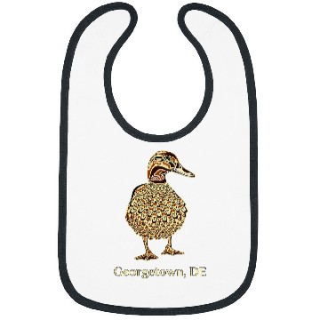 Discover Georgetown DE Native American Mallard Duck Birdwatching Bibs