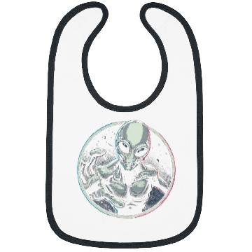 Discover Gray Alien UFO Bibs
