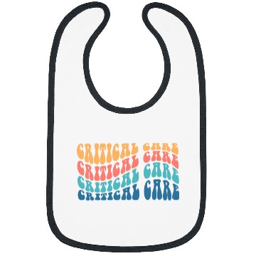 Discover Critical Care nurses Appreciation Nursing Student Retro Bibs