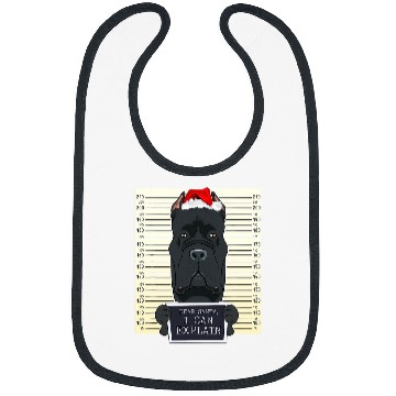 Discover Dear Santa I Can Explain Funny Christmas Cane Corso Bibs