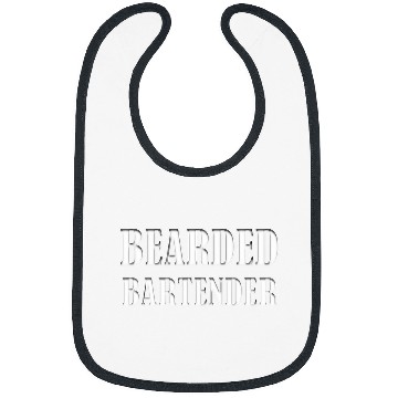 Discover Funny Bearded Bartender Facial Hair Beard Bibs