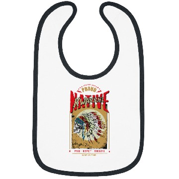 Discover Kwakiutl Native American Indian Warrior Tribe Proud Bibs