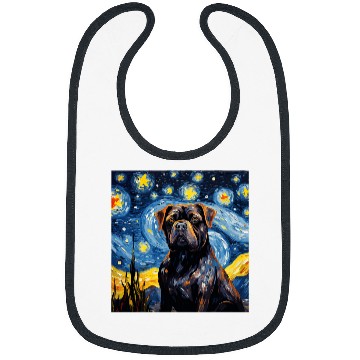 Discover Cane Corso Starry Night For Dog Mom Dog Dad Bibs