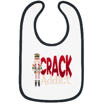 Discover Crack Addict Nutcracker Christmas Squad Ballet Dance Bibs