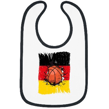Discover Basketball Team Germany Flag BBall German Flag Bibs