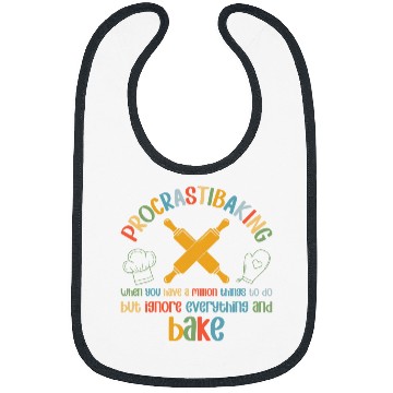 Discover Funny Bread Baker Chef Baking Definition Procrastibaking Bibs