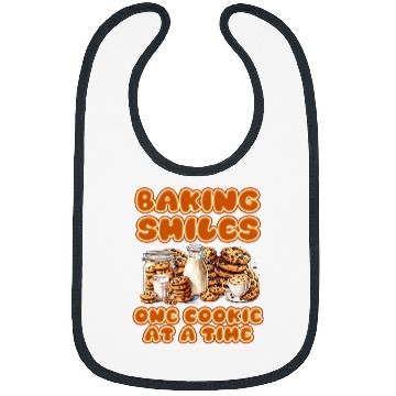 Discover Baking Smiles One Cookie at a Time Baker Christmas Bibs