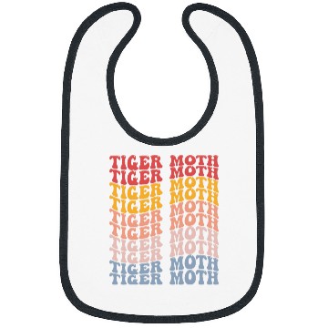 Discover Tiger Moth Groovy Retro Bibs
