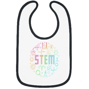 Discover STEM Science Technology Engineering Math Teacher Bibs