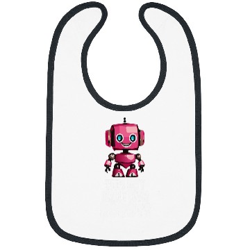 Discover This boy really loves robots Robotics for Kids Robot Bibs