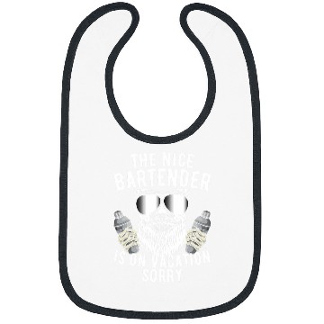 Discover The Nice Bartender Is On Vacation Mixologist Pub Bartending Bibs