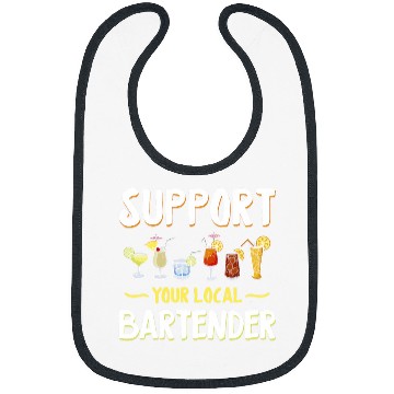 Discover Support Your Local Bartender 21 Bibs